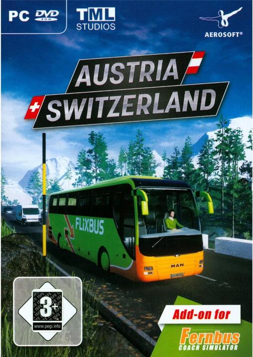 Produktbild Aerosoft Fernbus Simulator - Austria/Switzerland (PC, Multilingual)