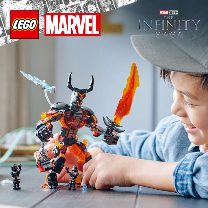 Produktbild LEGO Thor vs. Surtur Baufigur (76289, LEGO Marvel)