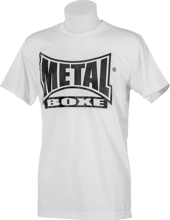 MetalBoxe Tee Shirt Polycoton Casual Blanc M (M)