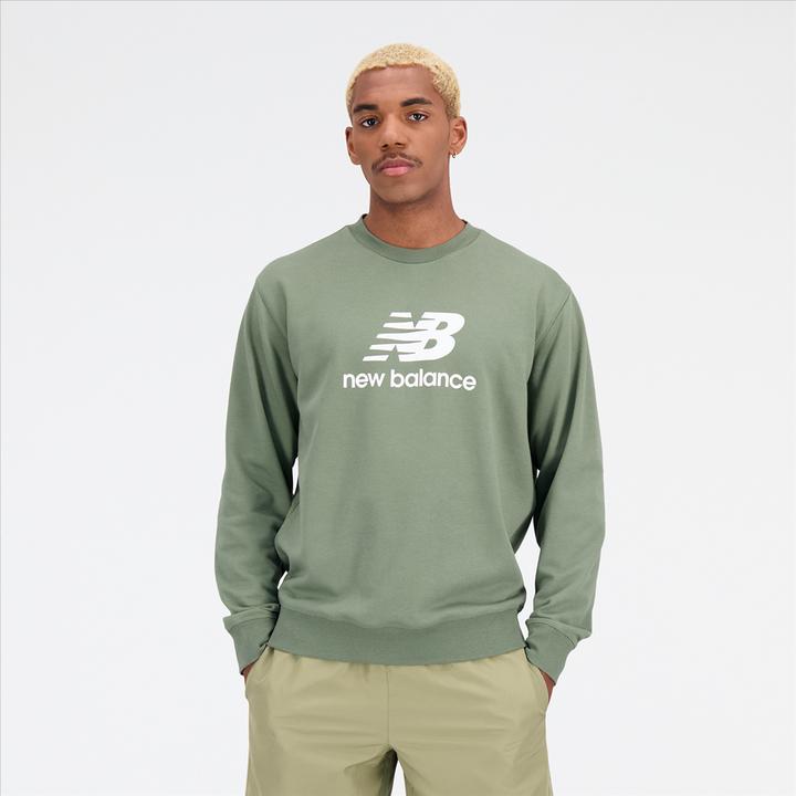 Produktbild New Balance Essentials Stacked Logo Crew (S)