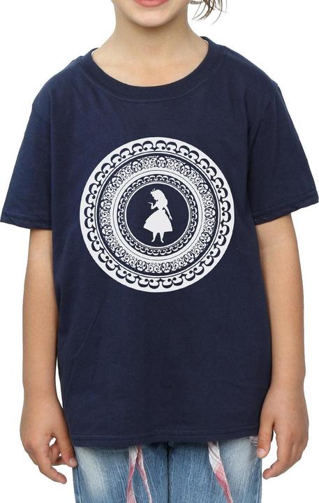 Immagine prodotto Disney Girls Alice In Wonderland Circle Cotton T-Shirt (140, 146)