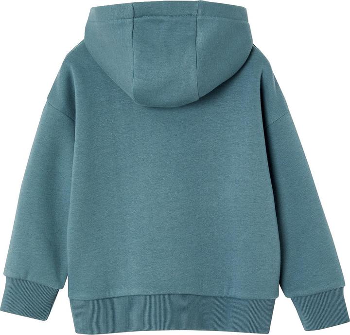 Image du produit Vertbaudet Jungen Kapuzensweatshirt mit Print, Recycling-Polyester Basic (92)