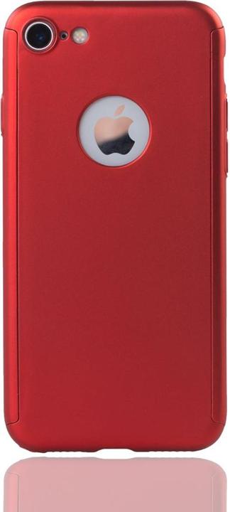 Produktbild König Design Schutz Handy Hülle für Apple iPhone 6 / 6s Plus 360 Case Cover Displayschutz Rot (Apple iPhone 6)