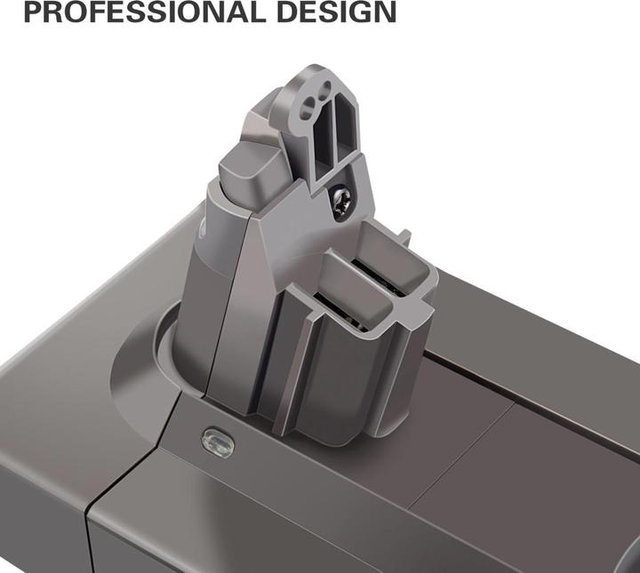 Actual product image Acconic Akku für Dyson V6 DC56 DC58 DC59 DC61 DC62 DC72 DC74 SV03 SV04 SV05 SV06 SV07 SV09