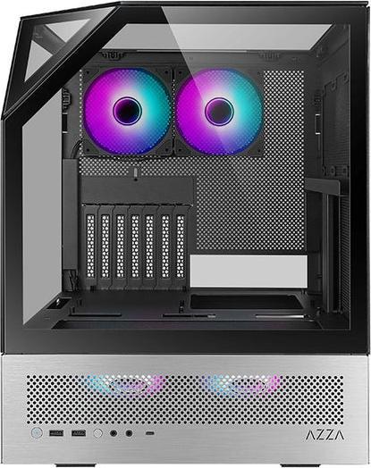 Immagine prodotto Azza Caso Sanctum 810 ATX 4x Ventola RGB (E-ATX, ATX, mATX, Mini-ITX)
