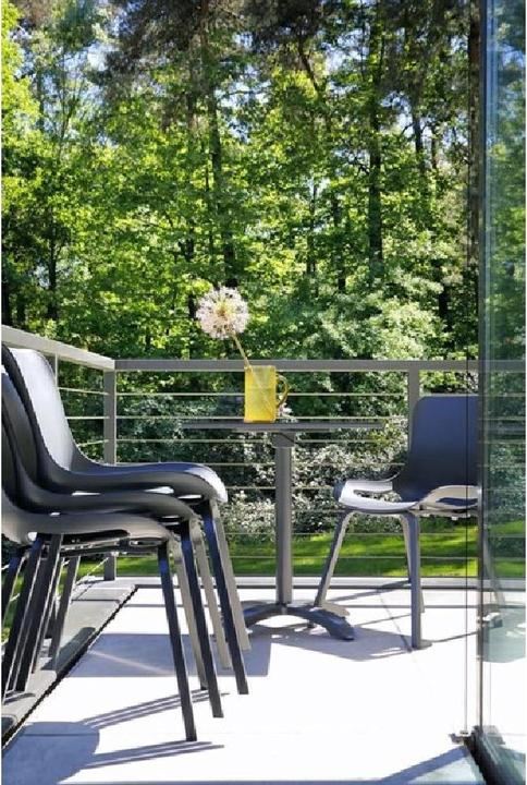 Image du produit Hartman Table de bistrot HPL Sophie Studio 68x68cm Cadre Flip Xerix, HPL Antracite (68 cm)