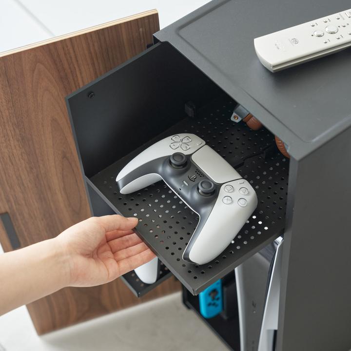 Image du produit Yamazaki Spielekonsolen-Organizer TOWER