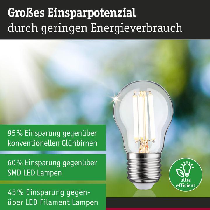 Actual product image Paulmann Tropfen Eco-Line (E27, 4 W, 840 lm, 1 x, A)