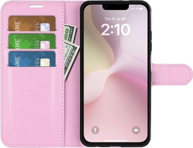 Image du produit MU Classic Litchi Leder Bookcover Series (Apple iPhone 16e)