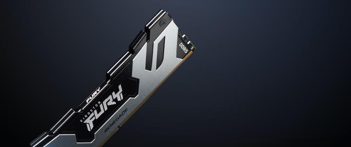 Image du produit Kingston 16Go 7600MT/s DDR5 CL38 DIMM FURY Renegade Silver XMP (1 x 16GB, 7600 MHz, RAM DDR5, DIMM)
