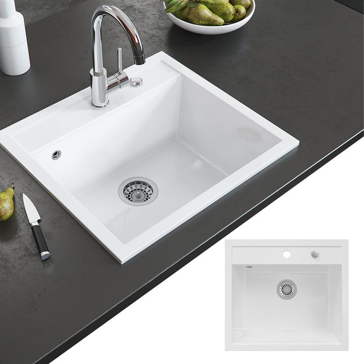 Produktbild Bergström Valencia (Einbauspüle, 51 cm, 56.50 cm)