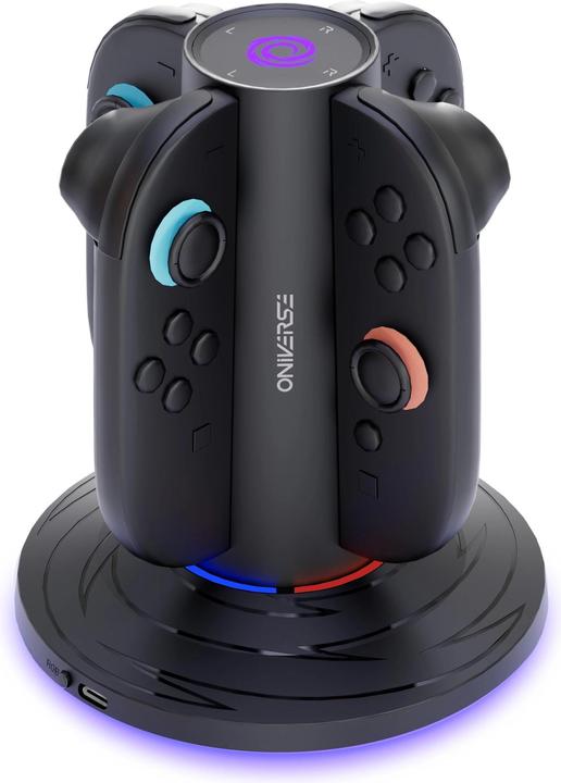 Actual product image Oniverse QUADRANT Magnetische Ladestation für 4 Joycons™ - Gaming-Zubehör (Switch)