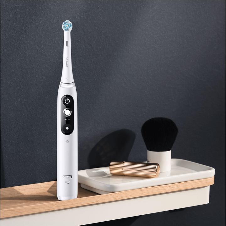 Produktbild Oral-B iO 7n - Elektrische Tandenborstel - Wit (Oszillierende Zahnbürste)