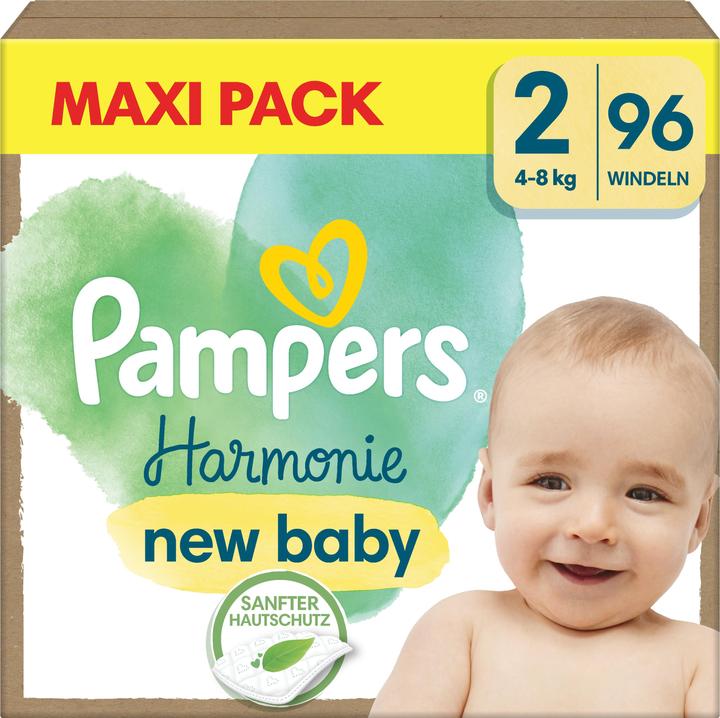 Image du produit Pampers Harmonie (Taille 2, 96 pièce(s))