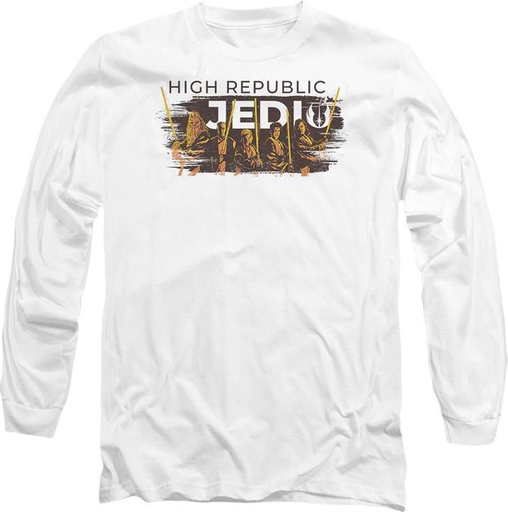 Actual product image Star Wars Unisex Adult High Republic Jedi Ink Group T-Shirt (L)