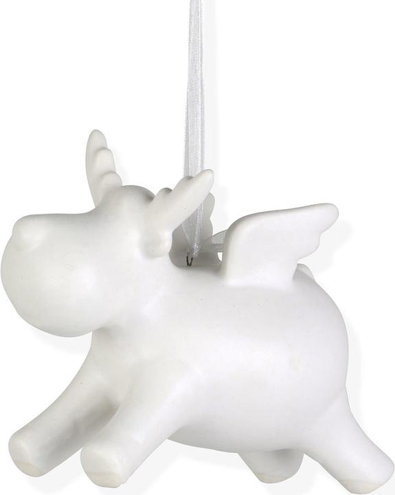 Actual product image Casativo Porcelain Hanging Reindeer Decoration