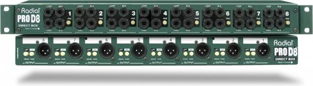 Image du produit Radial Pro D2 (Passif, 1 pièce)