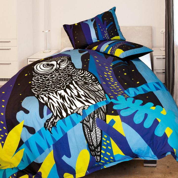 Image du produit Casativo Literie design hibou (Housse de couette, 200 x 210 cm)