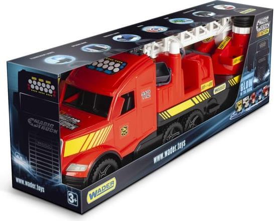 Actual product image Wader Magic Truck fire brigade with ladder
