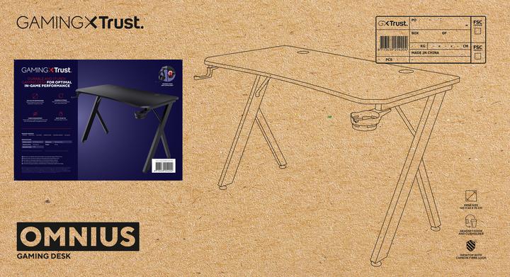 Immagine prodotto Trust Scrivania Gxt710 Luminus Pro RGB
