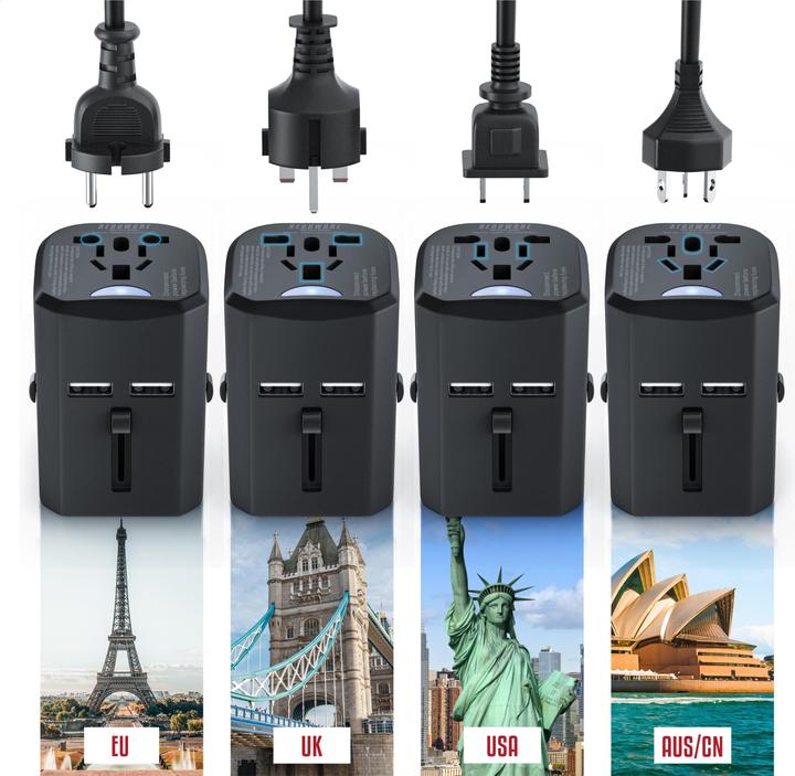 Produktbild Bearware Universal Reisestecker