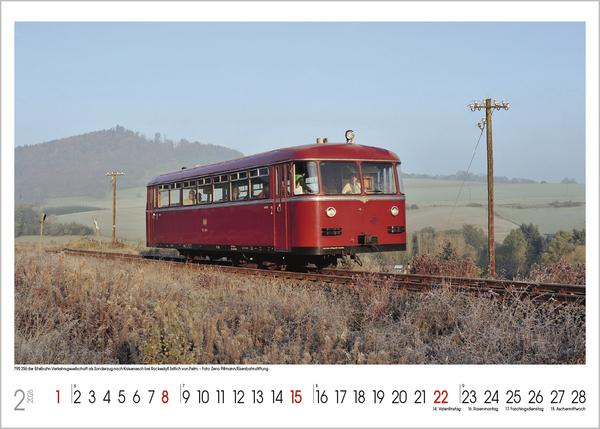 Produktbild Faszinierende Eisenbahnen 2026 (42 x 30 cm, Harter Einband, Deutsch)