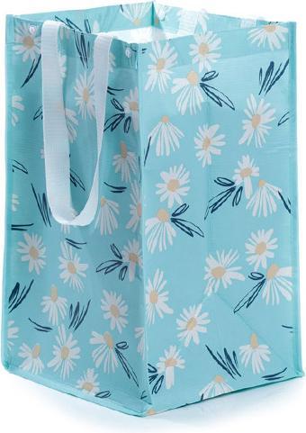 Actual product image Bekos Set of 3 recycled bags "Flower" made from recycled PET bottles RPET