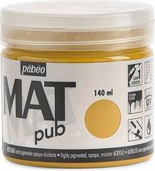 Image du produit Pebeo Acrylique Mat Pub (Ocre jaune, 140 ml)