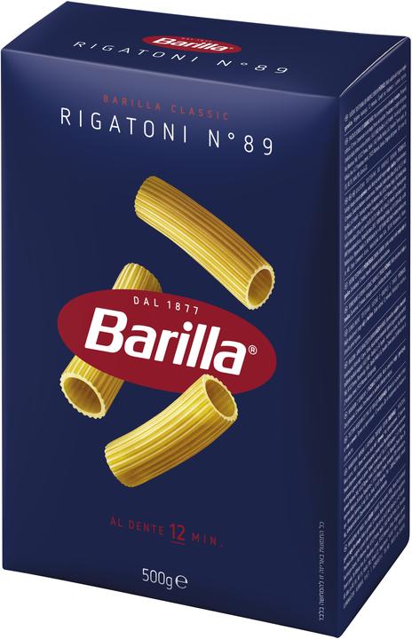 Produktbild Barilla Rigatoni n.89 (500 g)