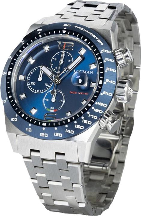 Actual product image Locman Italy Wristwatch Stealth 300MT Chrono (Chronograph, 1932 mm)