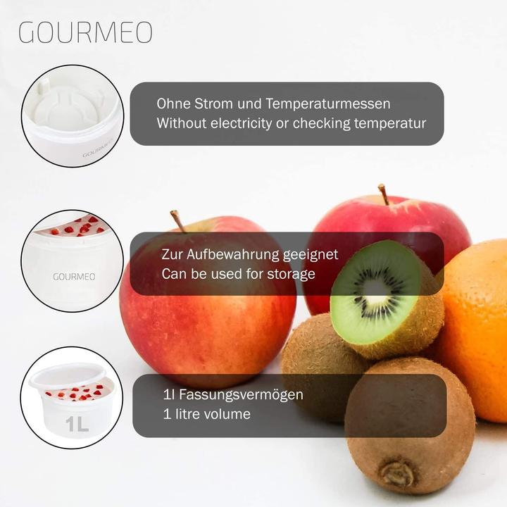 Actual product image Gourmeo Yoghurt maker without electricity