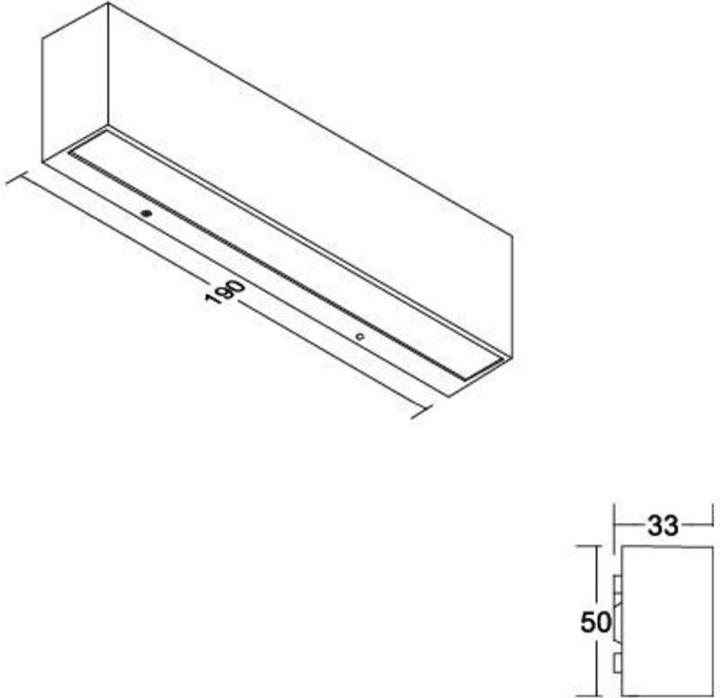 Immagine prodotto Brumberg Lampada da parete a LED (208 lm)