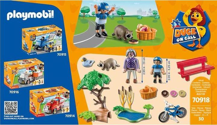 Image du produit Playmobil Police Action : Attrape le voleur. (70918, Playmobil Duck On Call)