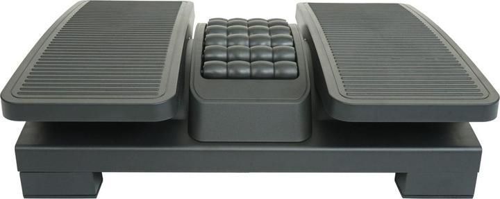 Produktbild Mendler Fussstütze HWC-M11, mit Massage-Rollen, Neigung und Höhe verstellbar, Kunststoff