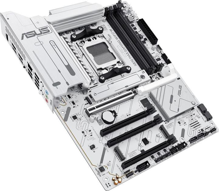 Immagine prodotto ASUS MB AMD AM5 X870 MAX GAMING WIFI7 White (AM5, AMD X870, ATX)