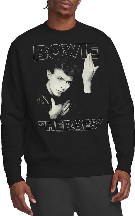 Produktbild David Bowie Heroes Cover Sweatshirt (L)