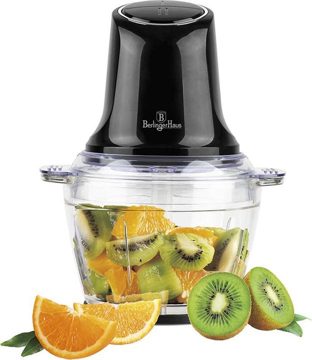 Immagine prodotto BerlingerHaus Haus Zerkleinerer 1 Liter Black Silver Collection (1000 ml, 500 W)