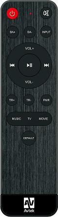 Actual product image Avtek Soundbar version 2.1. 2 (60 W, 2.1 Channel)