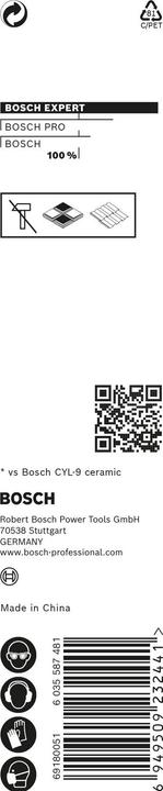Produktbild Bosch Professional Zubehör EXPERT HEX-9 HardCeramic Bohrer, 8 x 90 mm (8 Millimeter)