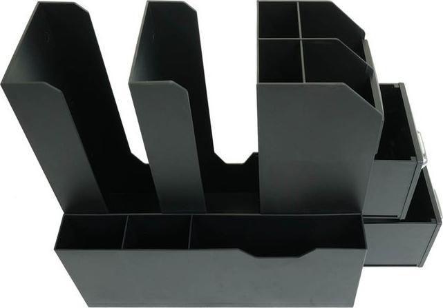 Immagine prodotto Mendler Organizzatore da scrivania HWC-L97, con 2 cassetti e 7 scomparti, 29x14x33 cm