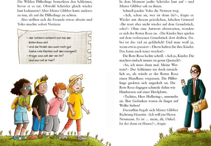 Produktbild Die wilden Pfifferlinge – Dann retten wir eben die Welt! (Deutsch, Judith Allert, Caroline Opheys, 2023)