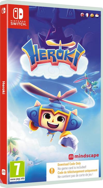 Actual product image Mindscape Heroki (Code-in-a-box) (Switch Lite, Switch OLED, Switch)