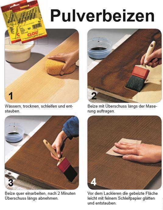 Actual product image Clou Water stain 165 (Dark oak)
