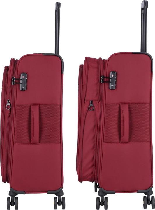 Image du produit D&N Travel Line 9704 4 roues trolley M 68 cm avec soufflet extensible (75 l, M (50 - 90l))