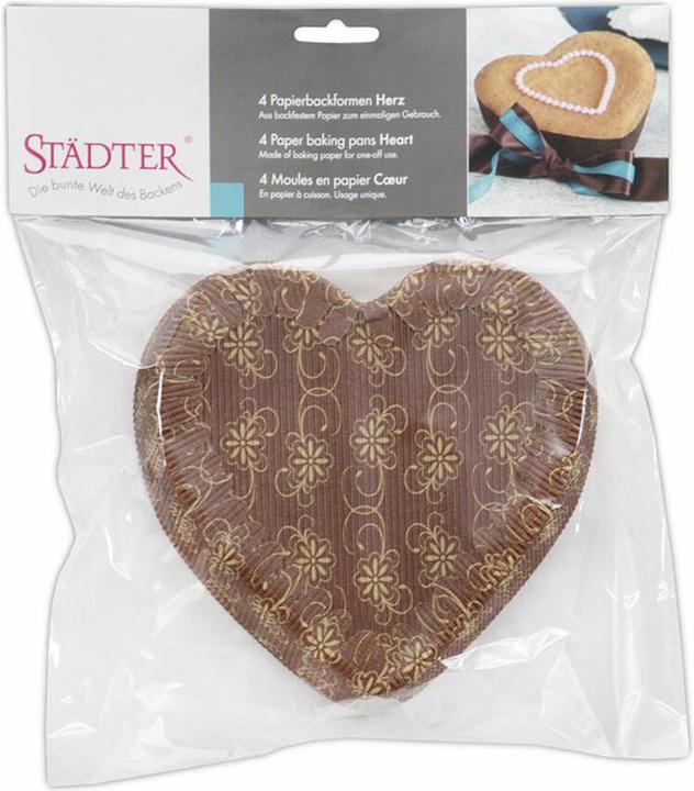 Image du produit Städter Moule à pâtisserie en papier Coeur (18 cm)
