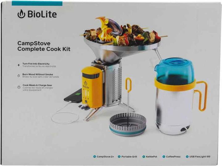 Actual product image Biolite CampStove Complete Cook Kit