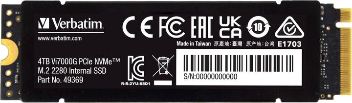 Produktbild Verbatim Vi7000 (4000 GB, M.2 2280)