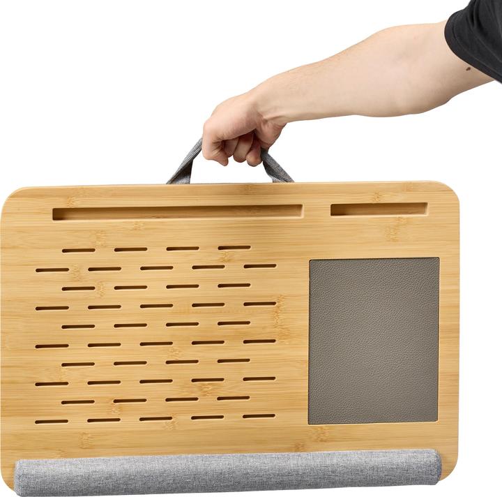 Actual product image Relaxdays Laptop cushion