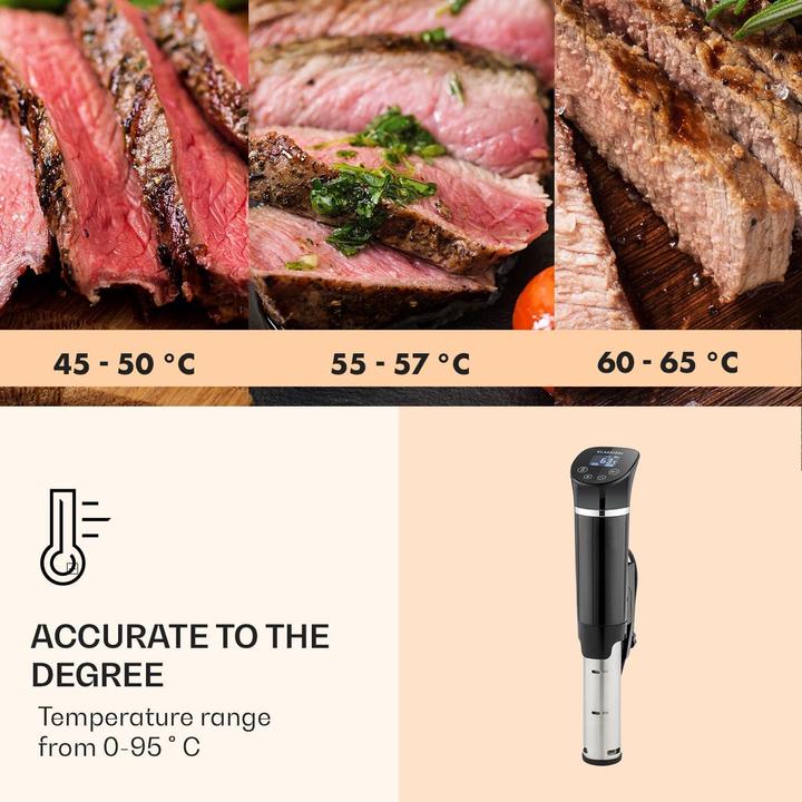 Produktbild Klarstein Quickstick- Sous-Vide Garer, Flex, Schwarz