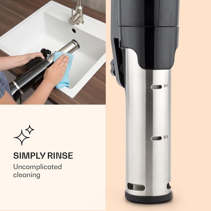Produktbild Klarstein Quickstick- Sous-Vide Garer, Flex, Schwarz